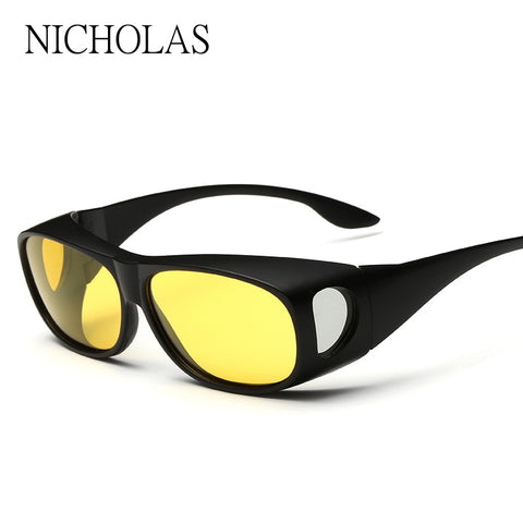 Driving Polarized  Glasses Set Of Mirrors