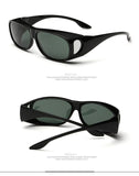 Driving Polarized  Glasses Set Of Mirrors
